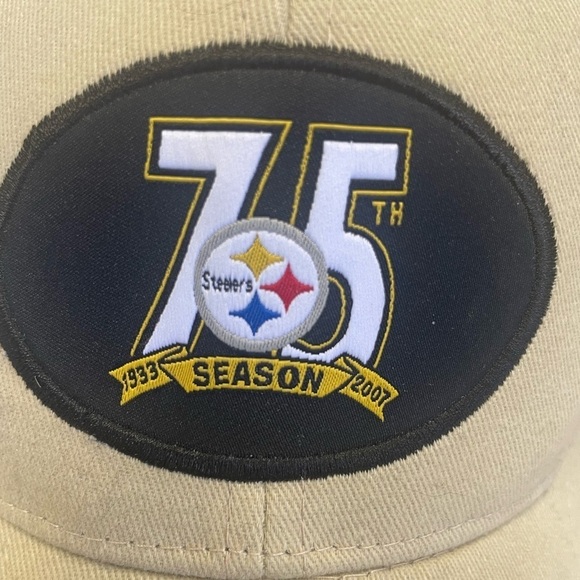 Pittsburgh Steelers Training Camp 75th Season Cap St Vincent College Signed #22 - Picture 3 of 6